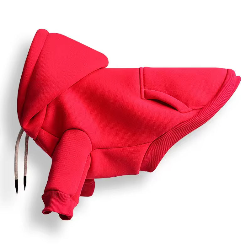 Comfortable and breathable pet hoodie set